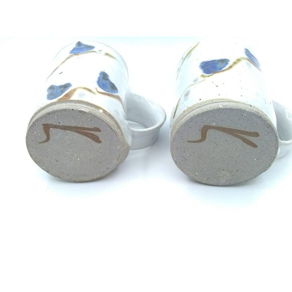 VTG '94 Tomlinson Craft Collection Baltimore Pottery Artisan Signed Mugs 4" - Picture 12 of 12